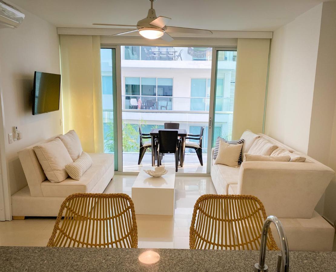 Vista Al Mar En Cartagena , Apartamento En Morros Buitenkant foto